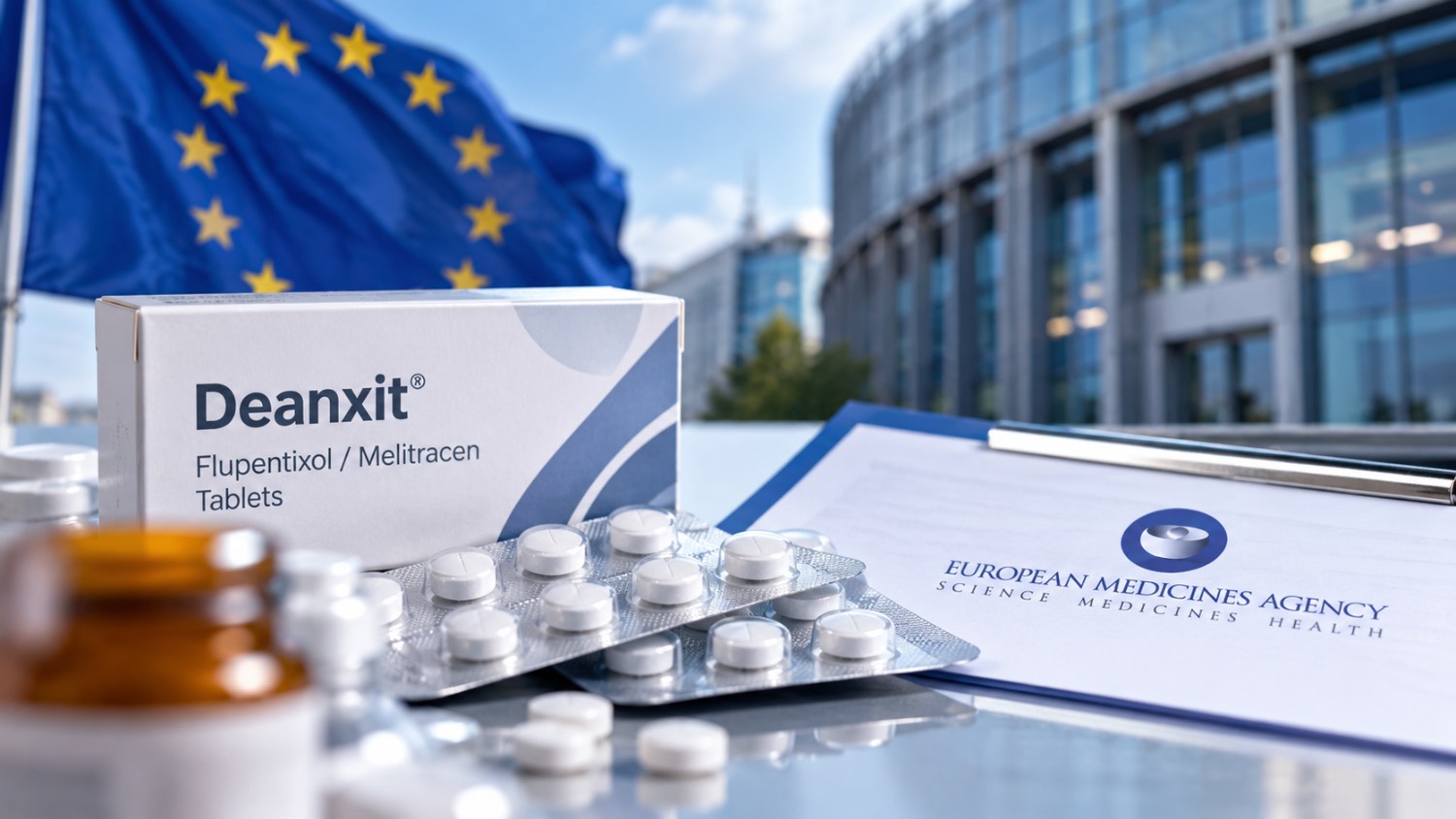 آغاز بررسی ایمنی داروی ضدافسردگی Deanxit در اروپا به دنبال گزارش عوارض جدی