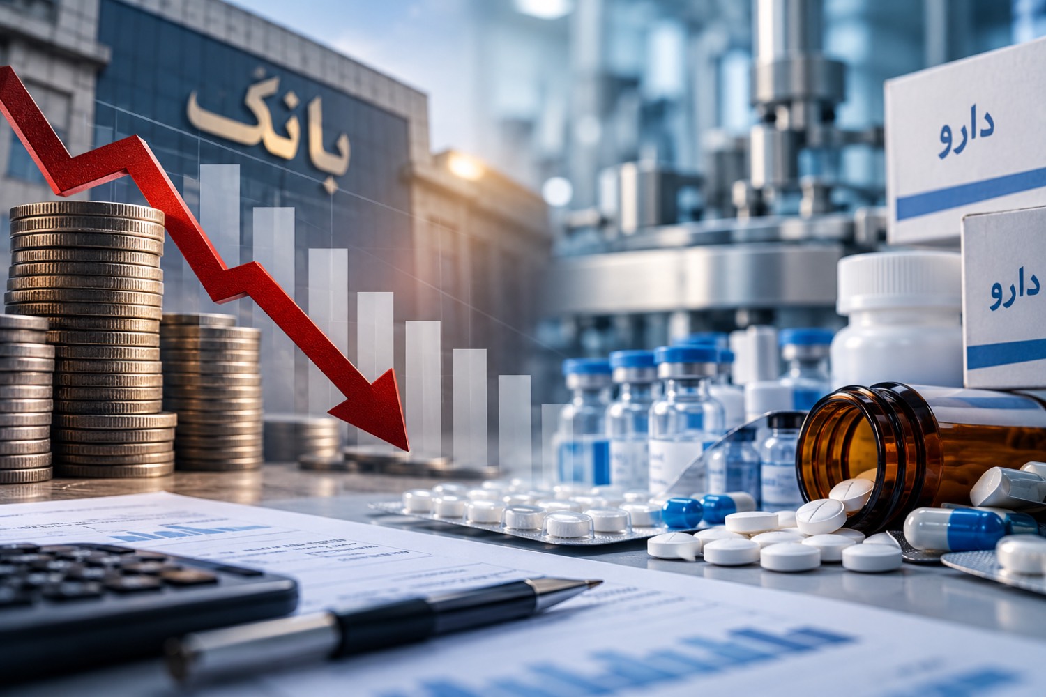 کاهش ۲۰ درصدی قدرت واقعی تسهیلات بانکی؛ زنگ هشدار برای تأمین مالی صنعت دارو