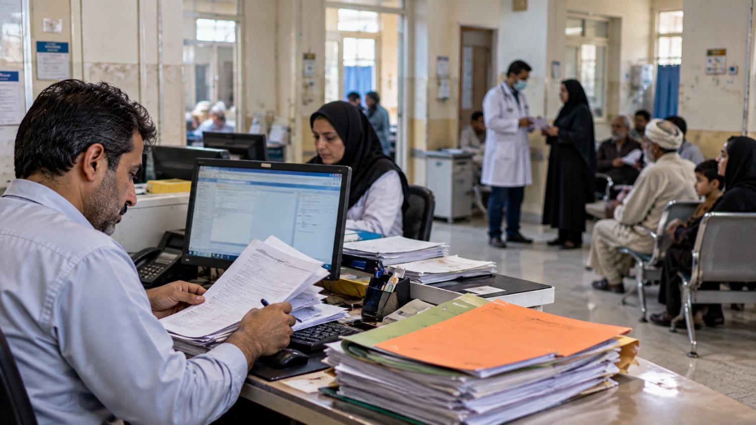 پرداخت   ۲ هزار و ۵۰ میلیارد ریال از مطالبات مراکز درمانی میناب و لامرد