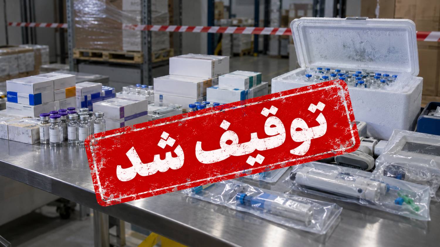 کشف و توقیف بیش از ۱۳۵۰ میلیارد ریال فرآورده سلامتمحور غیرمجاز در تهران