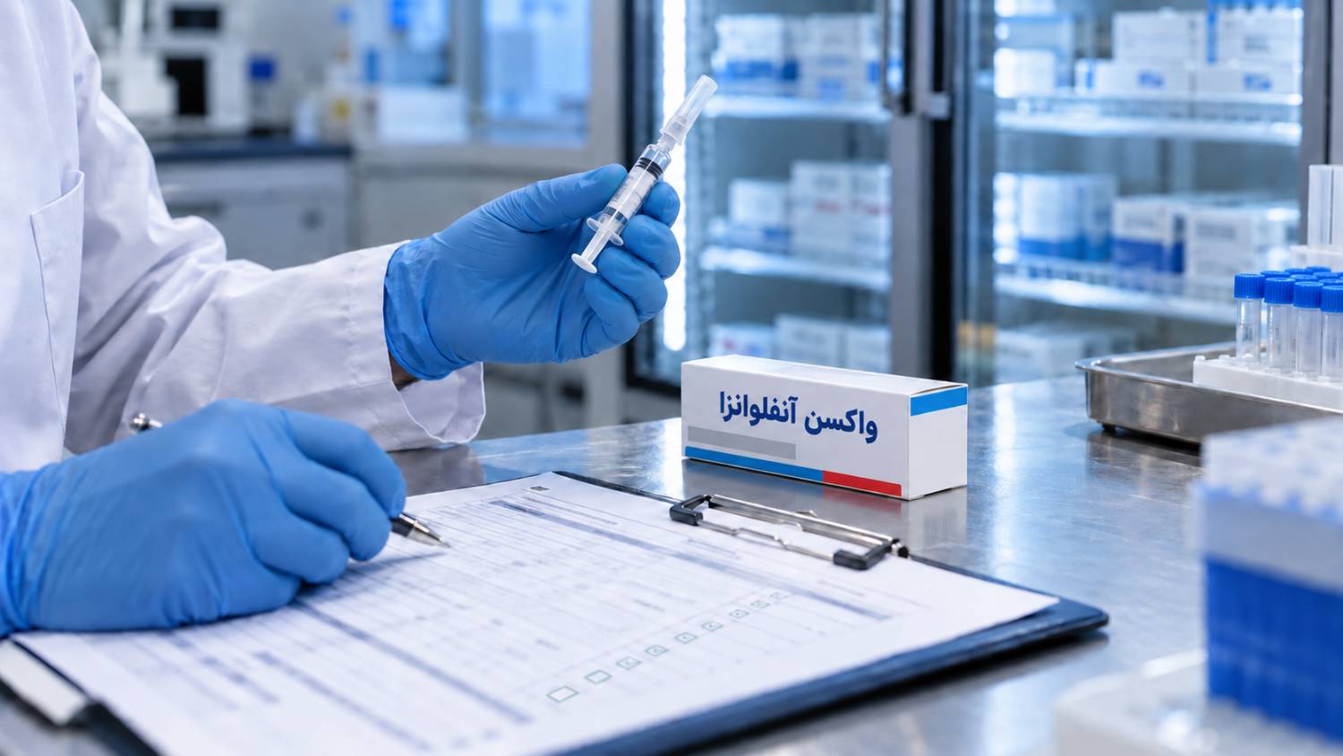 ادعای رد کیفیت واکسن آنفلوانزا باید مستند به همان محموله باشد+فیلم