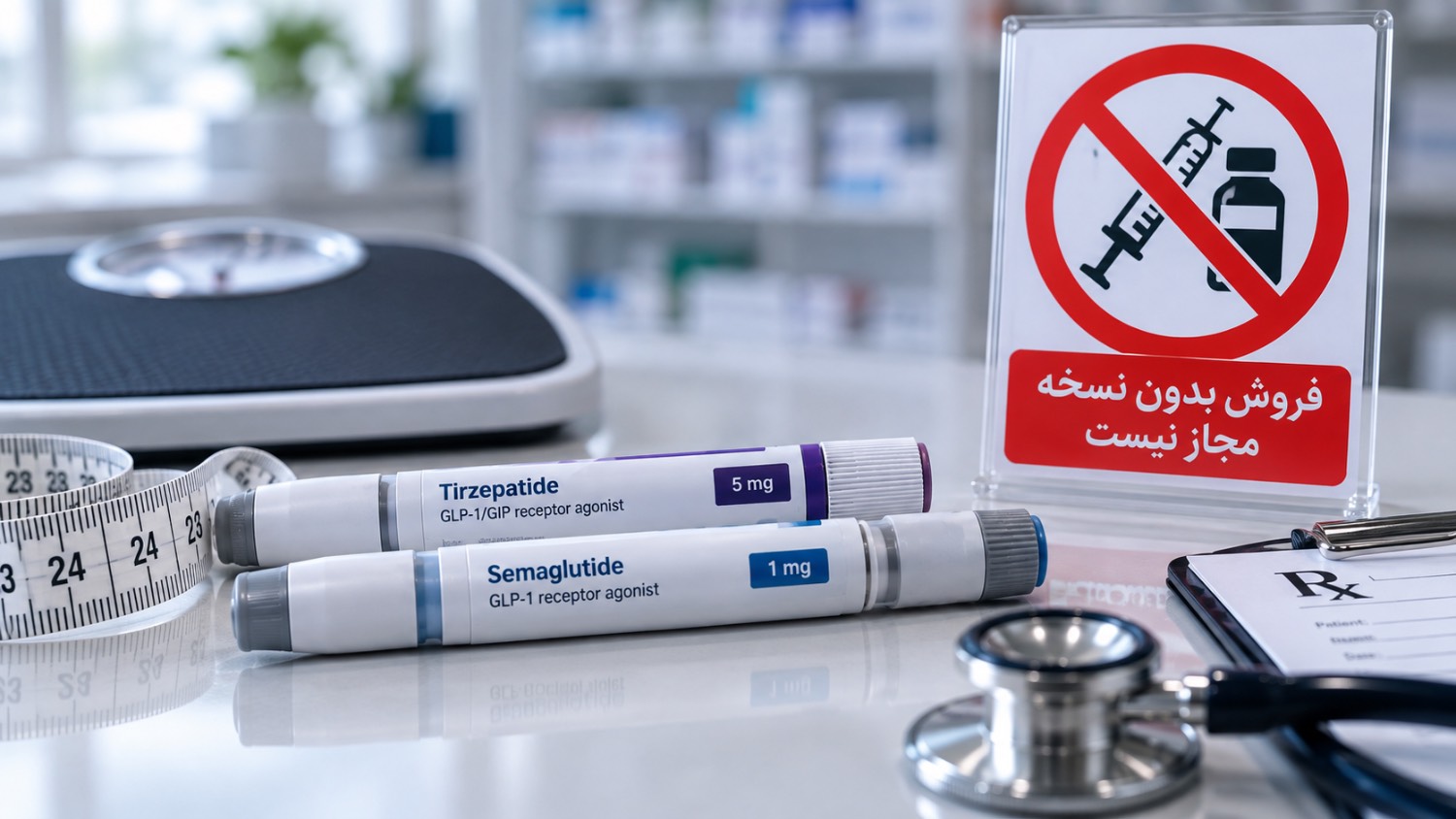هشدار سازمان غذا و دارو درباره مصرف ایمن داروهای آگونیست گیرنده GLP-1/GIP